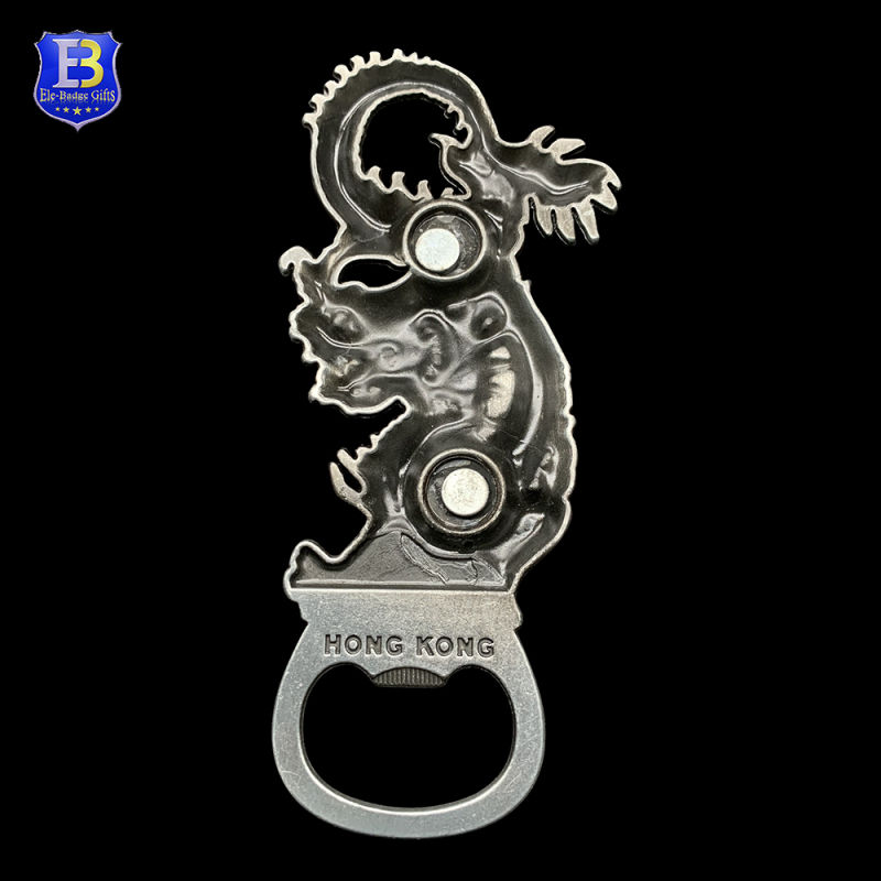 Personalised 3D Metal Dragon Souvenir Bottle Opener