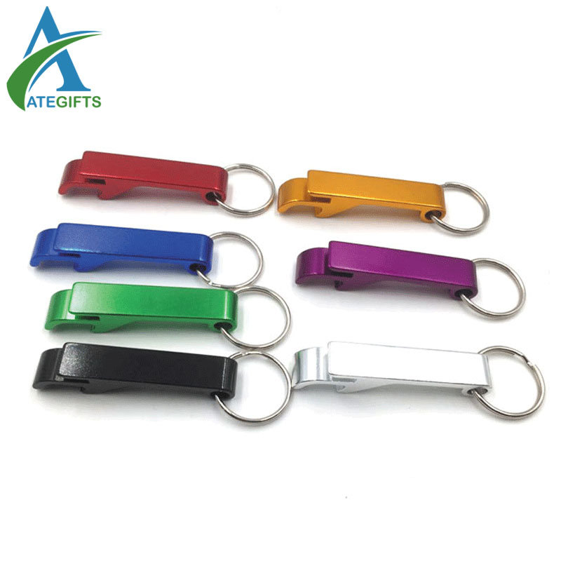 Cheap Promotion Gifts Keychain Beer Bottle Opener with Custom Logo