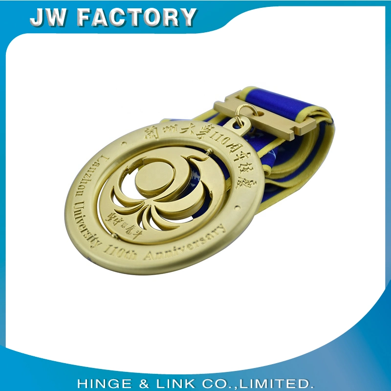 3D Zinc Alloy Metal Triathlon Finisher Game Marathon Running Sports Custom Medal Trophies and Medals