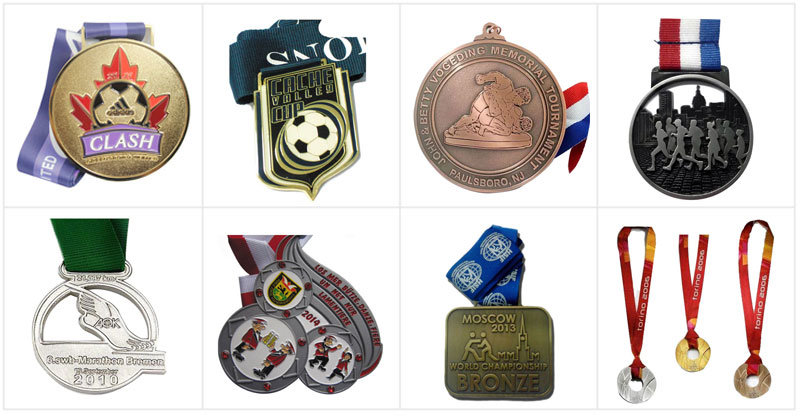 Customized Creative Fashion New Metal Marathon Trophy Medals