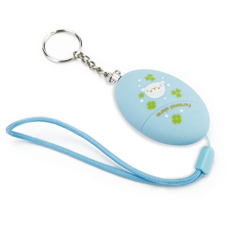 Personal Self Defense Alarm with Keychain with Flower