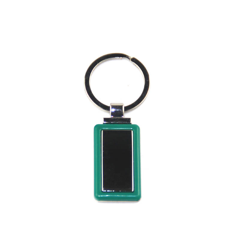 Hot Selling Custom Blank Sublimation Metal Keychain for promotional Gift