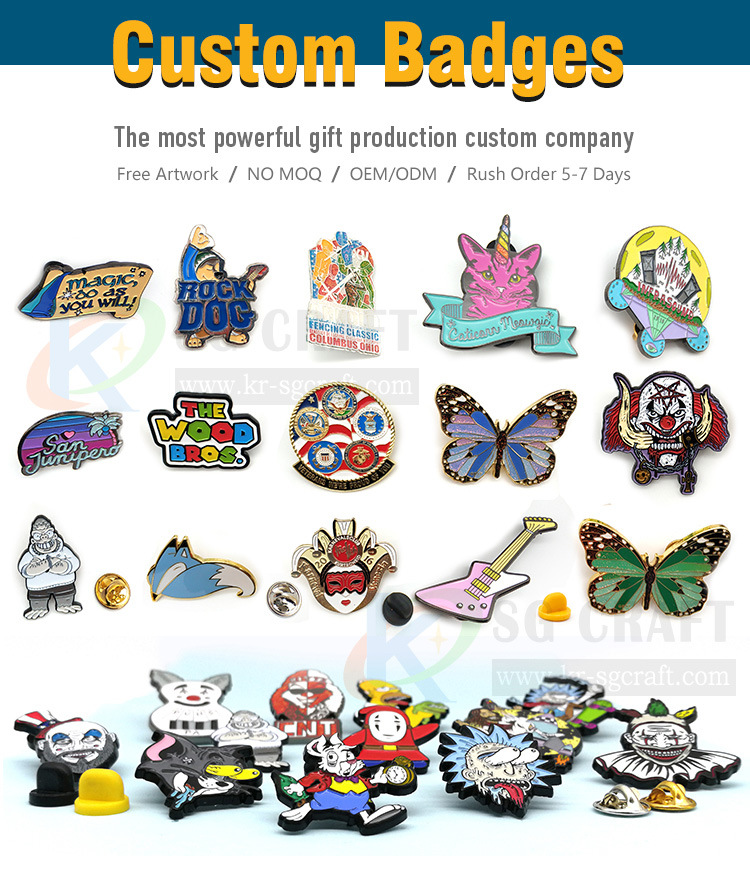 Badge 3D PVC Badge 3D Badge Holder &amp; Accessories