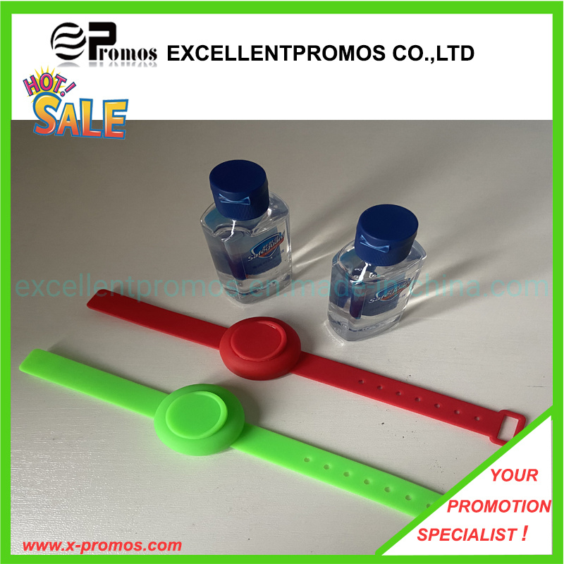 2020 New Made Silicone Hand Sanitizer Gel Holder/ Squeeze Bracelet/Sanitizer Gel Dispenser