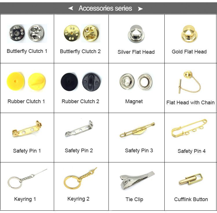 Custom Metal Pin Badges School Award Enamel Lapel Pin Factory