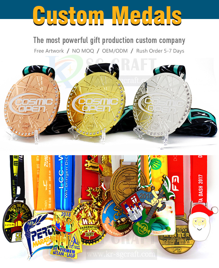Badminton Medal Coin Medal 3D Medal