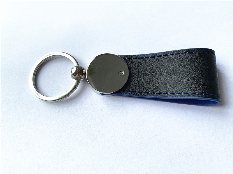Customize Gifts Factory Custom Real PU Leather Keychain