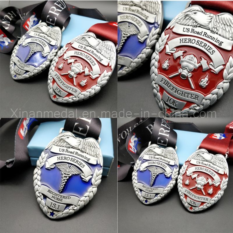 Swimming Competition Custom Zinc Alloy Medal