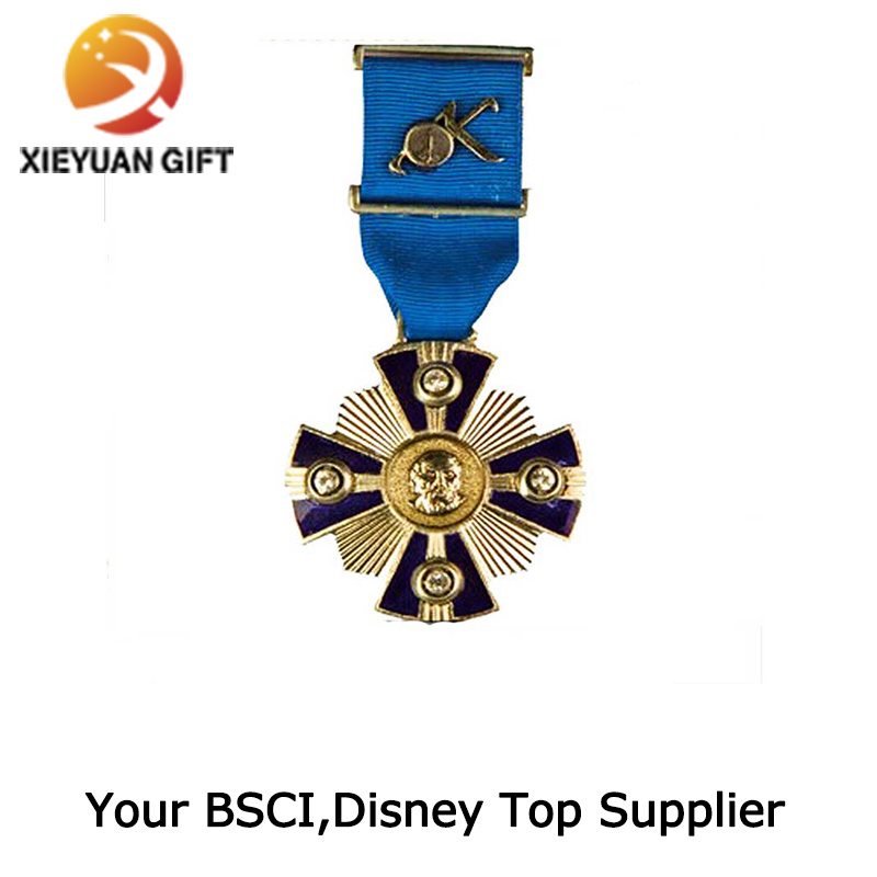 Custom High Quality Army Honor Military Medal Badge