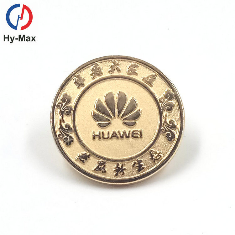 High Quality Debossed/ Embossed Lapel Pin Badge Custom Metal Lapel Pin