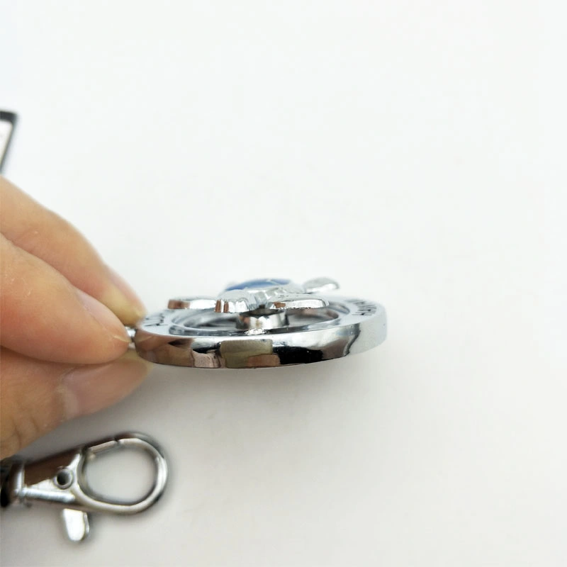 Turtle Keychain Rotate Keychain Turtle Metal Keychain as Souvenirs