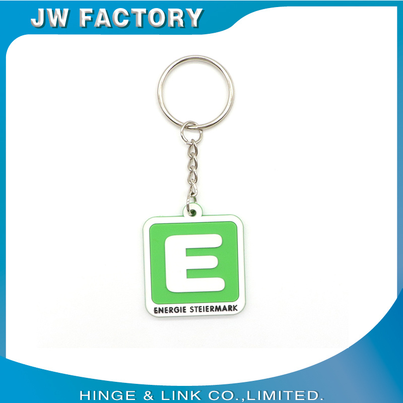 Amazon Hot Sell Personalized Custom 3D Soft Rubber Keychains / Soft PVC Keychain