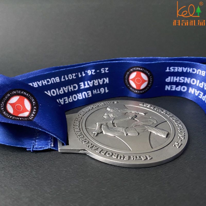 16th European Open Karate Championships Bucharest Race Medal