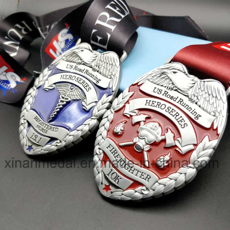 Swimming Competition Custom Zinc Alloy Medal