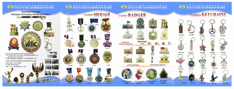 Factory Wholesale Custom Badminton and Soccer Medals