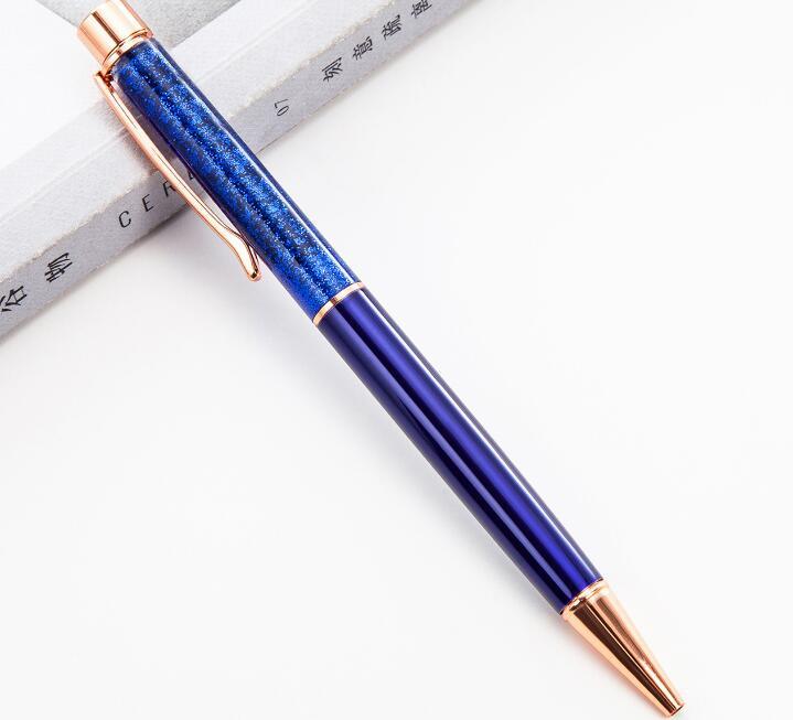 Stationery Office Supply Promontional Gift Ball Pen with Glitter Floating