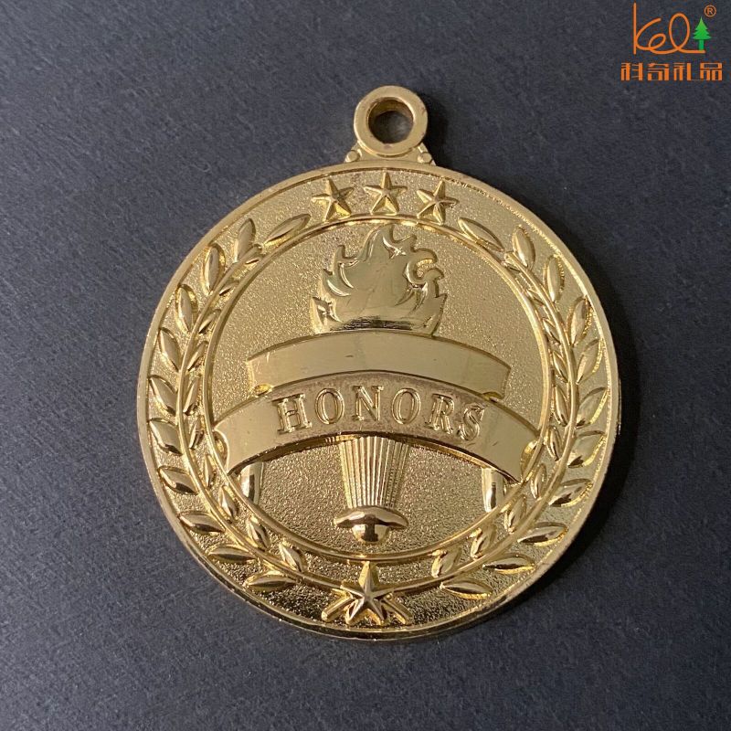 Customized Gold 3D Honors Champions League Sports Race Medal