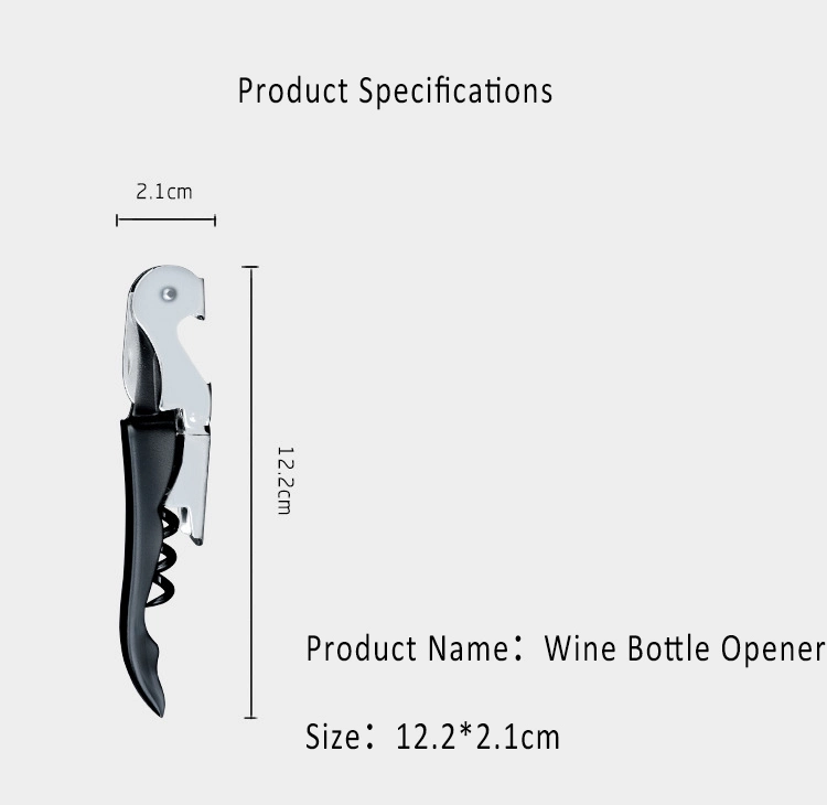 Hot Sale Promotion Wine Bottle Opener Corkscrew with Your Logo