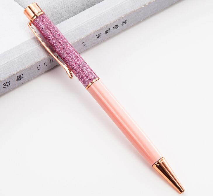 Stationery Office Supply Promontional Gift Ball Pen with Glitter Floating