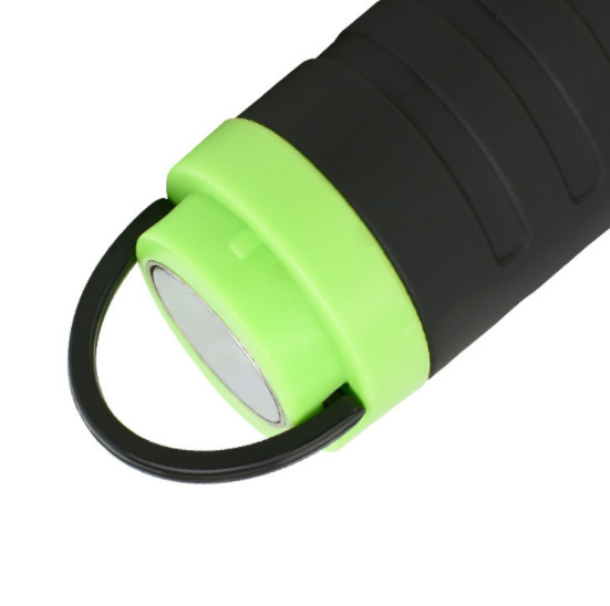Hand Held Strong Magnetic COB 3W LED Torch with Keyring