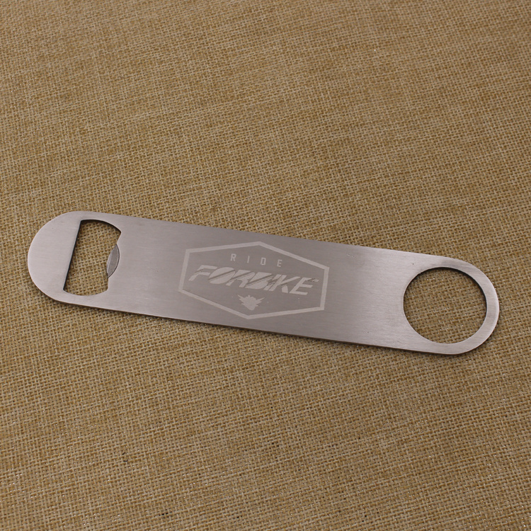 Custom Logo Stainless Steel Bottle Opener with Silicone