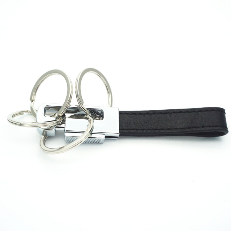Custom Design Hot Sales Leather Keyring Custom Key Chain