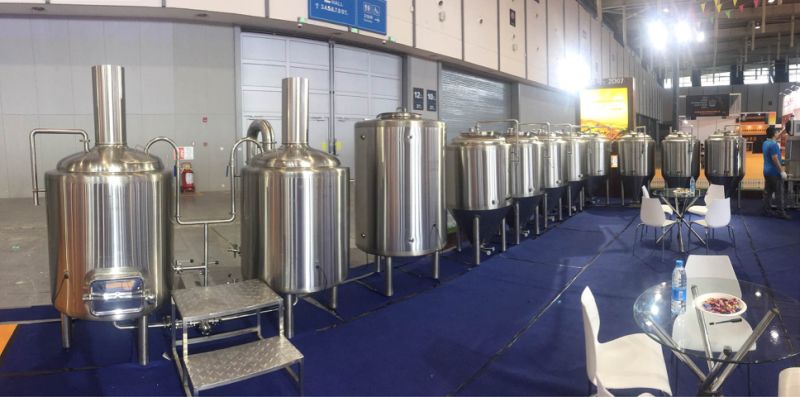 Craft Beer Manufacturing Equipment for Beer Factory Brewery