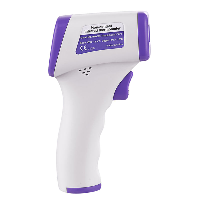 Ce FDA Approved Medical Digital Forehead Infrared No Touch Thermometer
