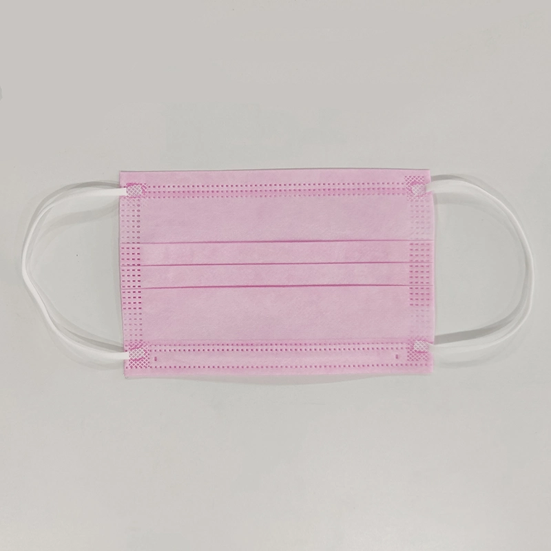 Promotional Soft Colored Breathable Face Mask Non Woven 3ply Child Disposable Face Mask Storage in Schools