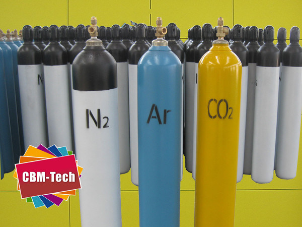 Industrial/Medical Gas Seamless Steel Cylinders Nitrous Oxide Gas N2o
