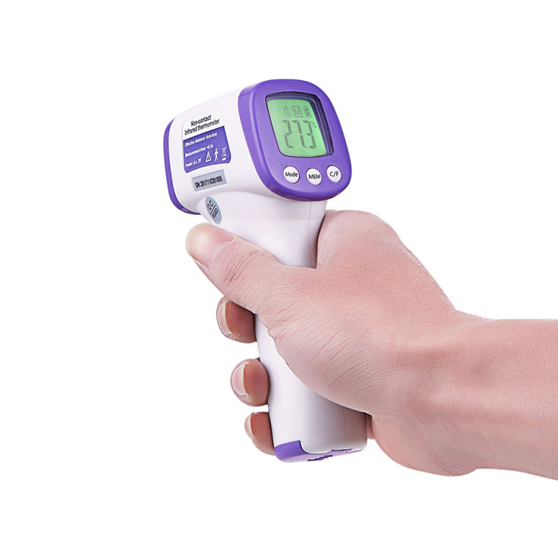 Ce FDA Approved Medical Digital Forehead Infrared No Touch Thermometer