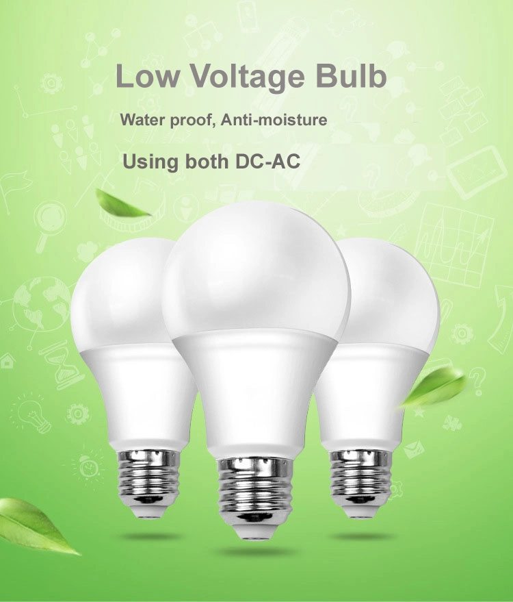 High Efficiency Bio Light Soft Light Comfortable Light LED Bulb with Non Dark Pot Anti-Glare Friendly to Human Eyes