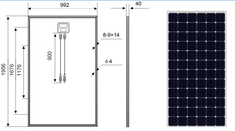 Perlight High Efficiency Mwt All Black Mono Module 380W Full Black Mwt Solar Panel
