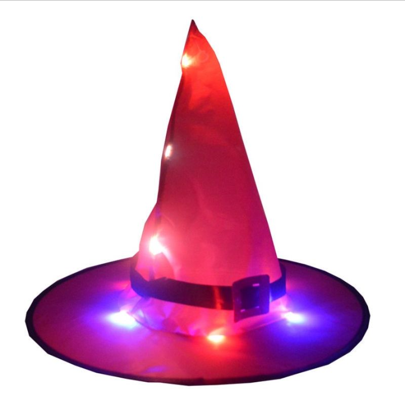 Halloween Witch Hat, Gift, Toy, Holiday, Halloween Decorative, Luminous Witch Hat