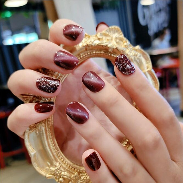 B100 Net Red Cat Eye Wearable Products Japanese Summer Removable Iced Bean Paste False Nail Stickers