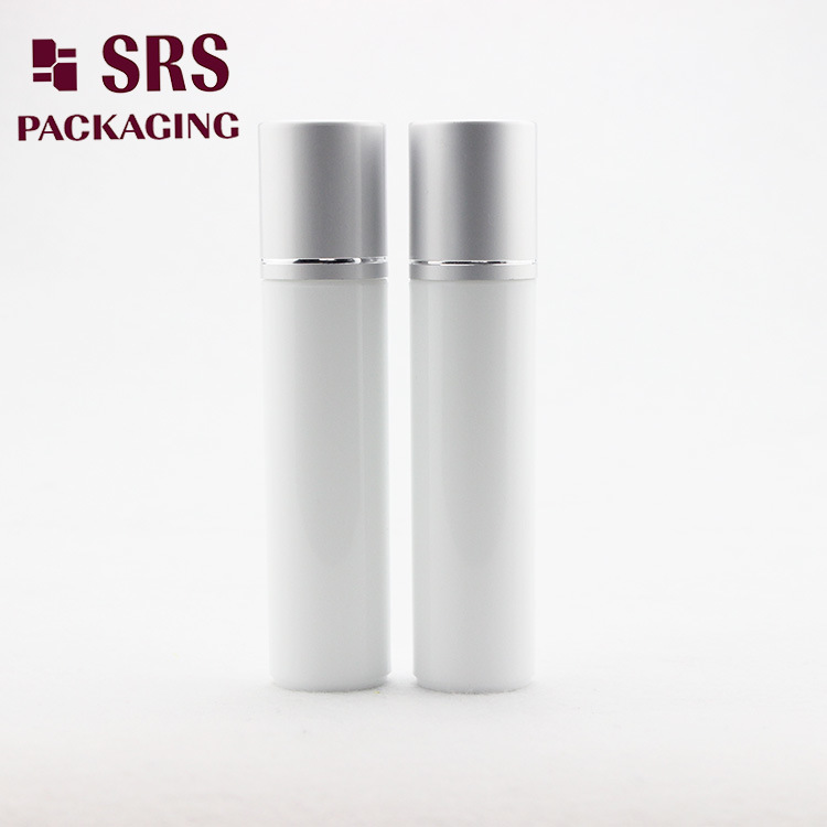 Black Cosmetic Container 12ml Plastic Roll on Eye Cream Bottle
