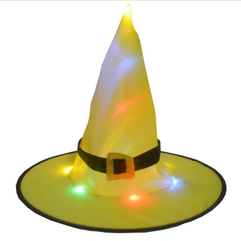 Halloween Witch Hat, Gift, Toy, Holiday, Halloween Decorative, Luminous Witch Hat