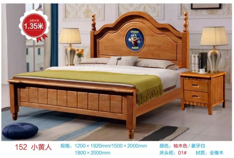 Modern Home Bedroom Furniture King / Queen Size Bed