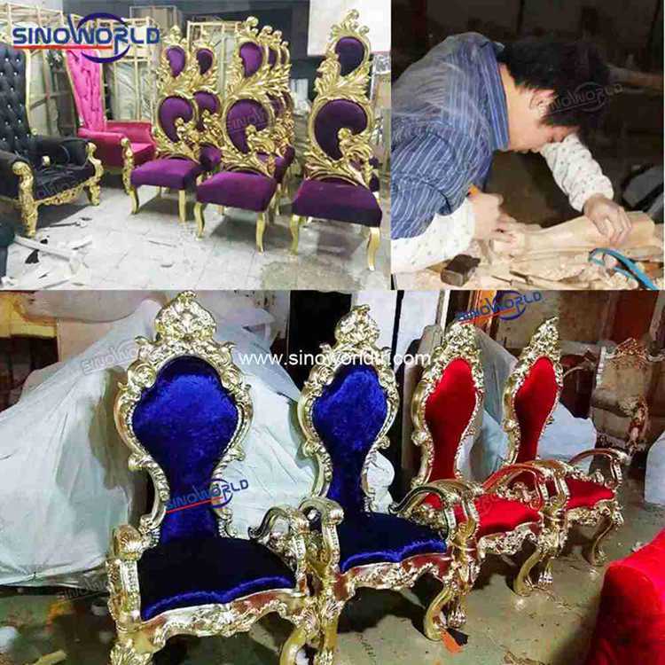 Hot Sale High Back King Chair, Wedding King Chair, Throne King Chair
