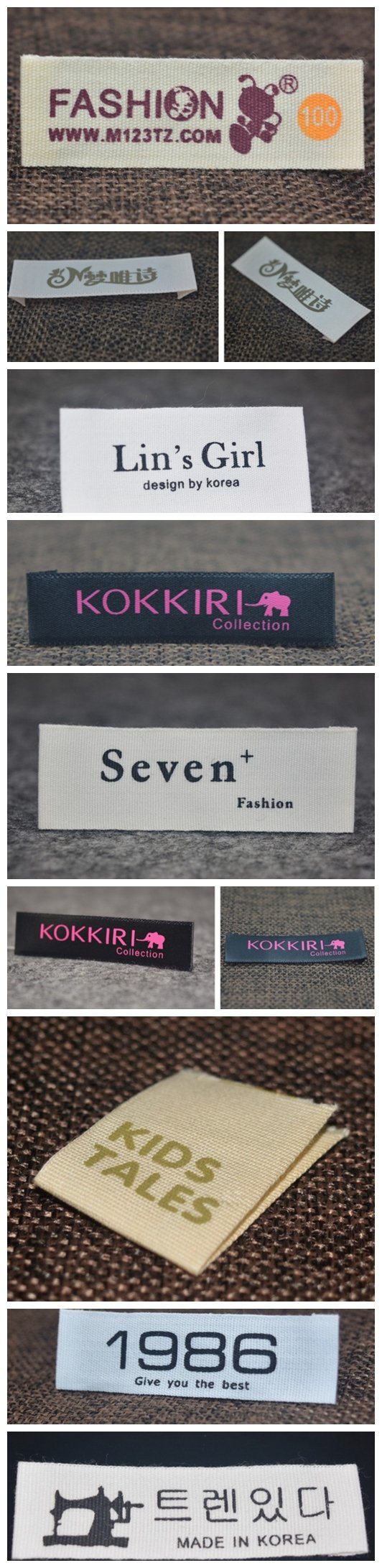 Popular Cloth Tag Clothes Tags Clothing Labels and Hang Tags