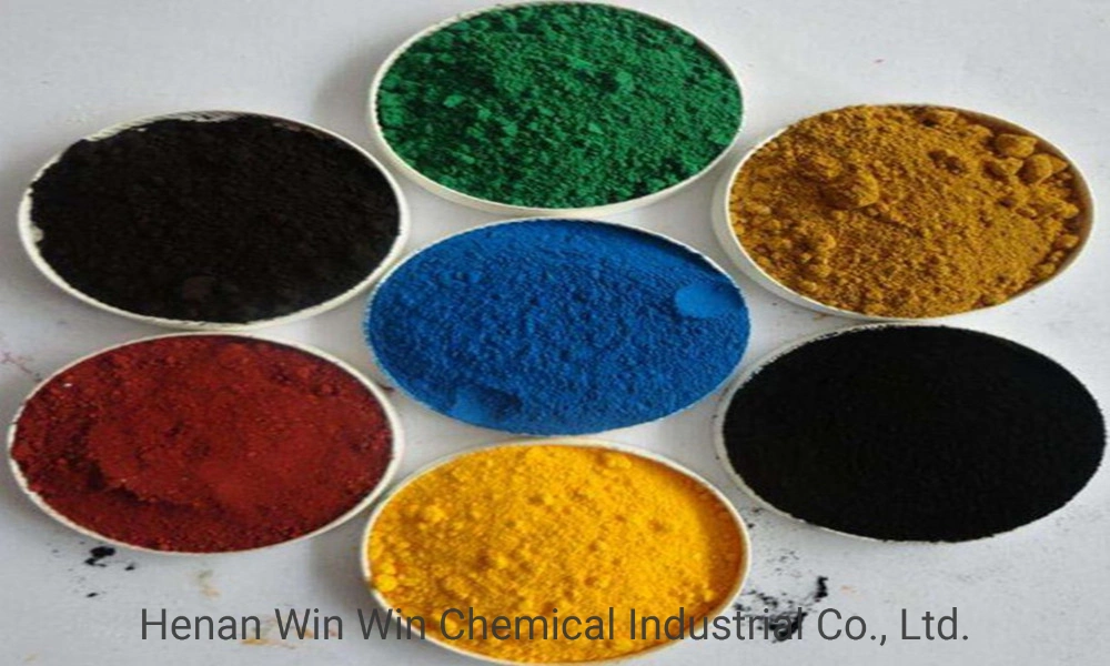 Direct Supply and Paint Iron Oxide Red/Blue/Black/Yellow/Green/Brown