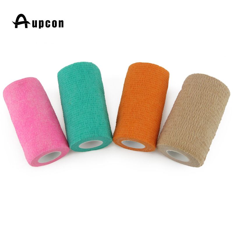 Medical Colored Printed Non Woven Elastic Cohesive Bandages