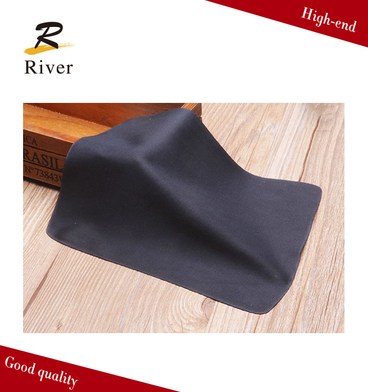 New Products Solid Color Microfiber Lens Cleaning Cloth with Silk Screen Printed Logo
