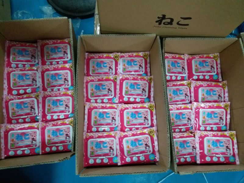 OEM Feminine Personal Care Wet Wipes Lady Intimate Care Wipes