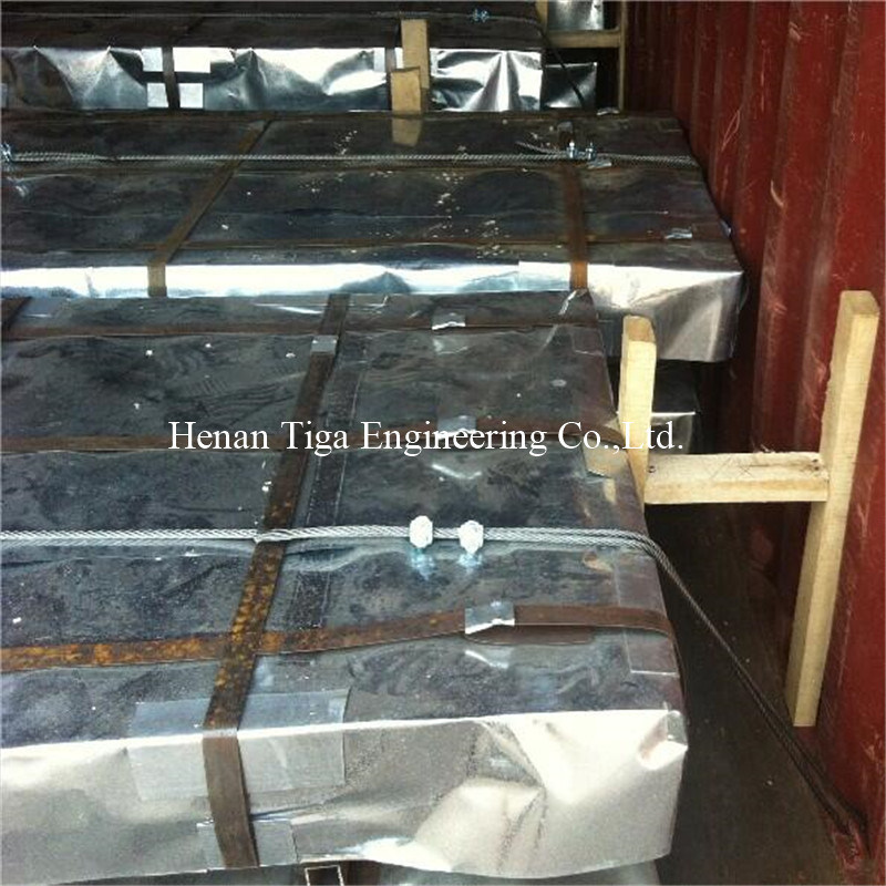 Colored Coated Prepainted Glazed Metal Roof Tile Panels Sheets