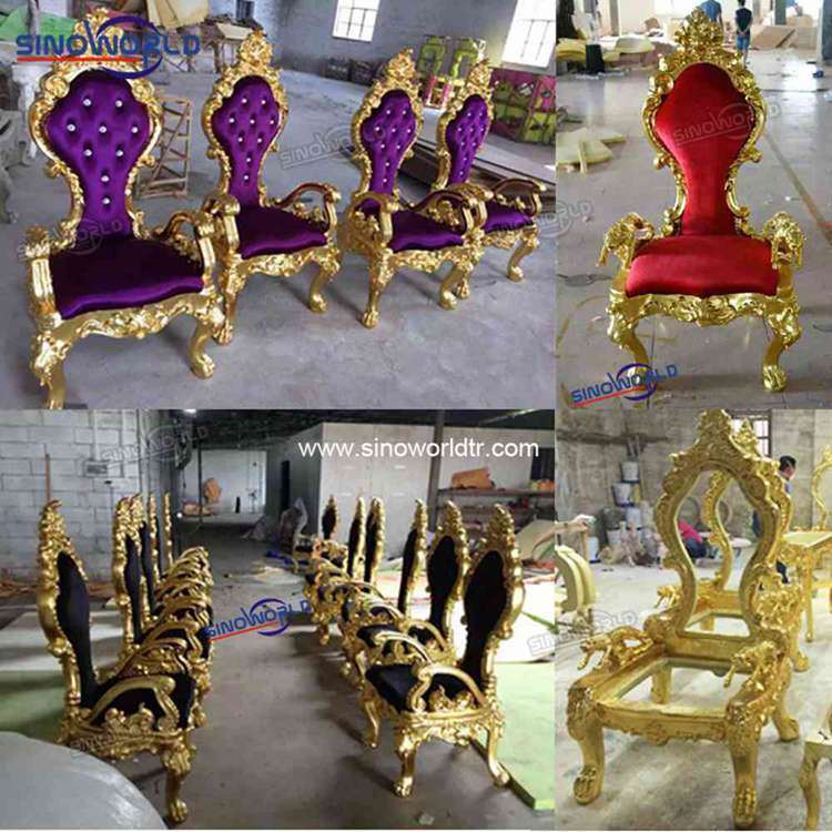 Hot Sale High Back King Chair, Wedding King Chair, Throne King Chair