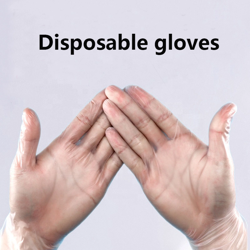 Disposable Transparent Cheap PVC Latex Vinyl Exam Gloves