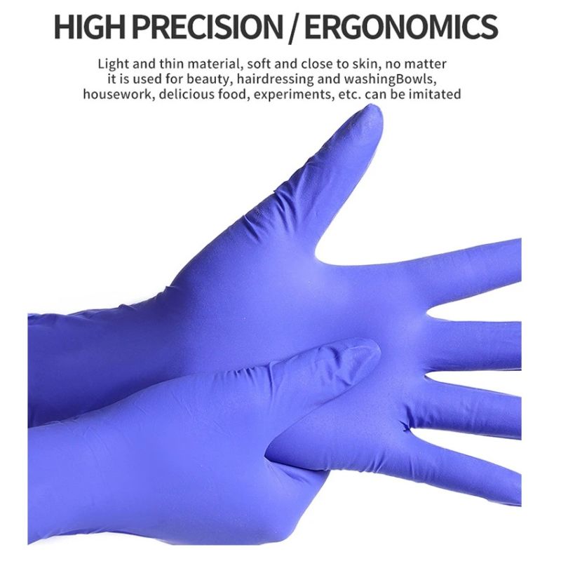 Protective Disposable Safety Medical Examination Nitrile Gloves