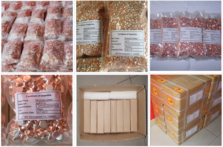 Agcu Electrical Contacts for Controller