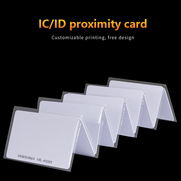 125kHz RFID Blank Cards Blank Contactless Smart Card